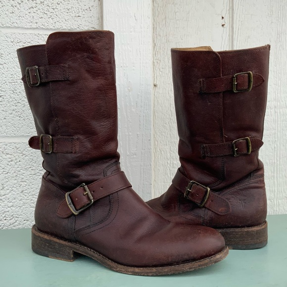 Frye Buckle Boots - Picture 10 of 11